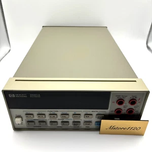 HP Agilent 34401A Digital Multimeter 6 1/2 Digit Parts Measure Instrument Geb... - Bild 1 von 15