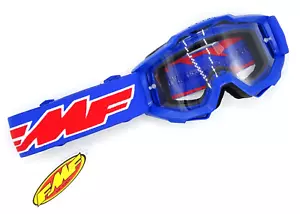 FMF Powerbomb Youth MX Goggle - Rocket Blue - Clear Lens - GN-178-D10 - Bild 1 von 8