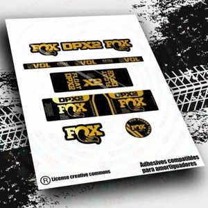 RWP-479 KOMPATIBLE AUFKLEBER FOX FLOAT DPX2 PERFORMANCE STOSSDÄMPFER 2021-22 - Bild 1 von 21