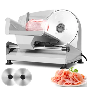 Allesschneider elektrische Brotmaschine Wurstschneider 200W Schneidemaschine - Bild 1 von 8