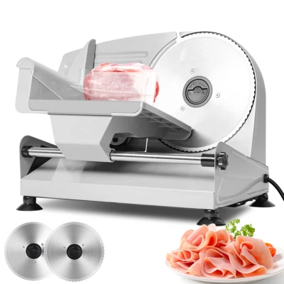 Allesschneider elektrische Brotmaschine Wurstschneider 200W Schneidemaschine - Bild 1 von 4