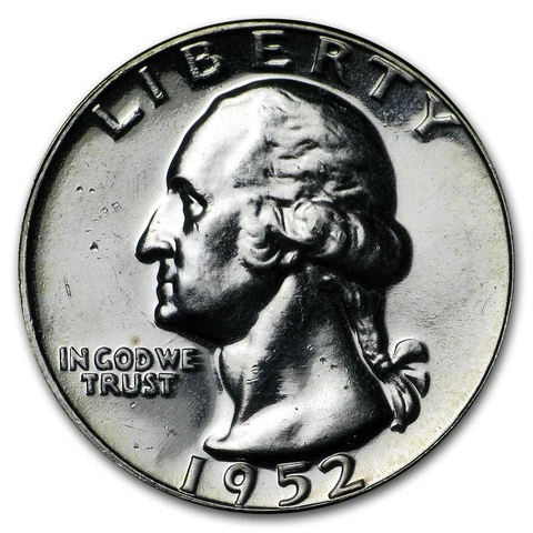 1952 Washington Quarter Gem Proof - SKU#35328 Cover