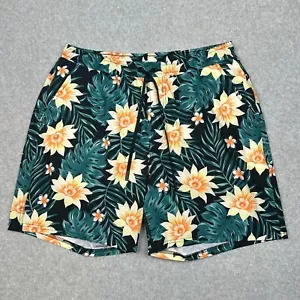BN3TH Agua Volley 2n1 Badeshorts 7" Schrittlänge L Blumenmuster Taschen My Package Pouch - Bild 1 von 11