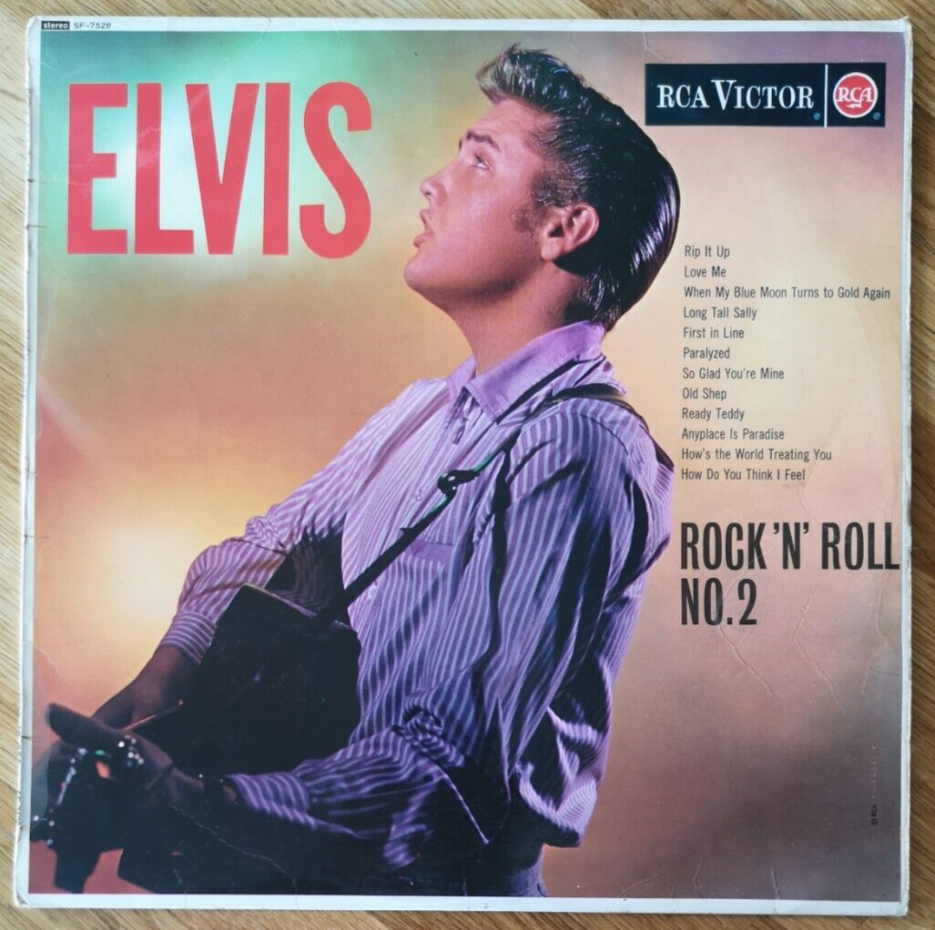 Elvis Presley Rock 'N' Roll No.2 UK英盤 LP Elvis Presley Rock 'N' Roll No.2 UK英盤 LP Elvis Presley Rock 'n' Roll