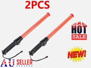 2pack Safety Road Traffic Wand Control Stick LED Light Signal Warning Parking BP - Picture 1 of 18