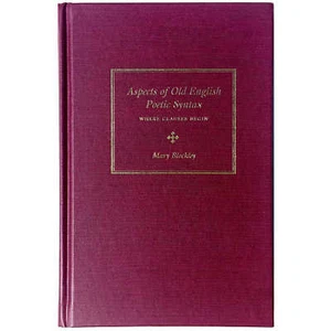 Blockley (2001) Aspects of Old English Poetic Syntax - Imagen 1 de 1