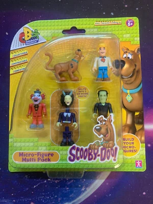 Scooby Doo Micro Figures by Character Building 5x Mini Figures New Sealed Pack B - Image 1 of 2