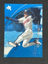 2002 Omar Vizquel Fleer E-X 2000 70 essential credentials future 52/116 sp