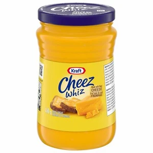 2 Jars of Kraft CHEEZ WHIZ Original Spread 450g / 15.8 oz Each - Picture 1 of 2