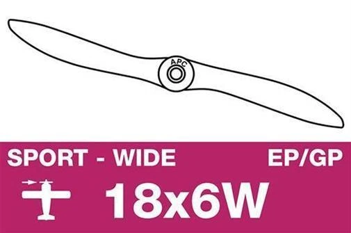 APC Luftschraube 3D Fun Fly 18X6W / AP-18060W - Bild 1 von 1