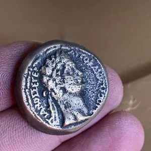 UNERFORSCHTE ANTIKE GRIECHISCHE KRIEGERKÖNIG ANTIKE SELTENE SILBERMÜNZE - Bild 1 von 6