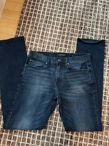 Lucky Brand 410 sportliche schmale Herrenjeans dunkle Waschung Größe 31 x 34 - Bild 1 von 12