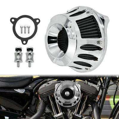 Chrom Invertiert Luftfilter Luftreiniger Für Harley Touring Glides Trike 2017-21 - Bild 1 von 4