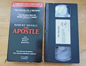 The Apostle (1997) - Robert Duvall - VHS Tape - NTSC - Screener - VGC - Picture 1 of 3