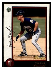 1998 Bowman #282 JEROMY BURNITZ Milwaukee Brewers ~G4S