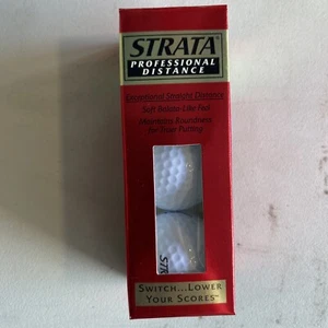 STRATA Profi Distance Golfbälle 1 Ärmel, 3 Bälle - Brandneu! - Bild 1 von 4