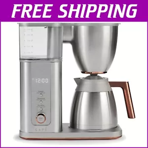 Voice-Controlled 10-Cup Stainless Steel Coffee Maker - Perfect for Smart Homes - Picture 1 of 8