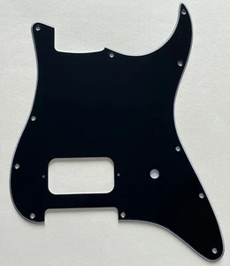 3 Ply Black Pickguard Fit Stratocaster Start Single Humbucker Style - Picture 1 of 5
