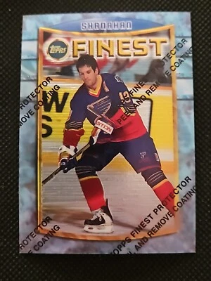 1994-95 Topps Finest #92 - Brendan Shanahan St. LOUIS BLUES  - Image 1 of 2