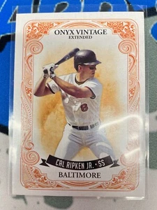 2021 Onyx Vintage Base #VECR Cal Ripken Jr. - Baltimore - Picture 1 of 1