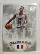 Livio Jean-Charles 2013-14 SP Authentic Basketball card #30 France