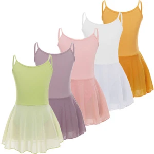 Abito tutù balletto camicetta bambina ginnastica gonna body vestito danza - Foto 1 di 64
