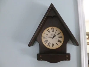 ANTIQUE STYLE CORNWALL CLASSICS CLOCK SOLID WOOD CASE - Picture 1 of 12