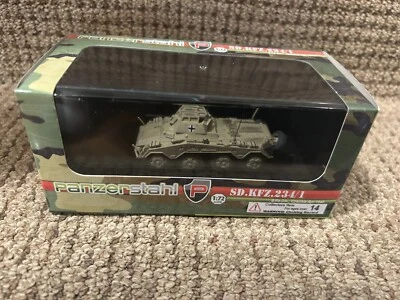 PANZERSTAHL 1:72 Sd.Kfz.234/1 'Puma' 6.Pz.Div., Czechia April 1945, No. 88011 - Image 1 of 4