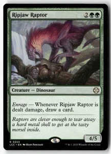 Ripjaw Raptor R 253 Non-Foil NM MTG Commander: The Lost Caverns of Ixalan Magic - Picture 1 of 1