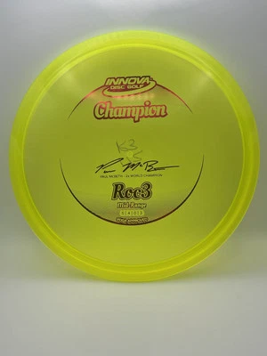 Innova Disc Golf Yellow 2013 2x Paul McBeth World Champion Roc3 172g - Image 1 of 4