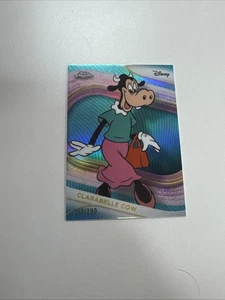 2025 Topps Chrome Disney #151 Clarabelle Cow Aqua Refractor/299 - Imagen 1 de 6