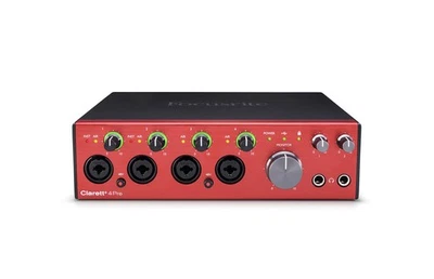 Focusrite Clarett + 4Pre 18-in/8-out USB Audio Interface ‎AMS-CLARETT-PLUS-4PRE - Image 1 of 4