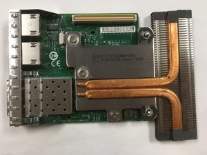 DELL 0C63DV X520-DA2 Quad Port 2 x 10Gbe SFP 2 x 1Gb 1350 Network Daughter Card - Picture 1 of 4