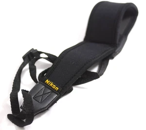 NIKON 2 ZOLL BREITER WEICHER SCHWARZER KAMERAGURT FÜR SLR DSLR (TOP) - Bild 1 von 3