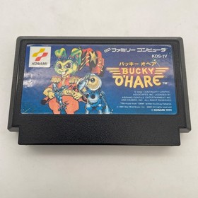 FC BUCKY O'HARE NES KONAMI Nintendo Famicom Japan Import