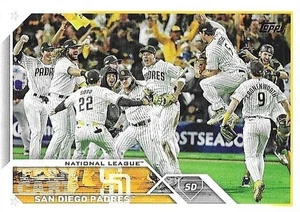 2023 Topps San Diego Padres San Diego Padres #655 - Picture 1 of 2