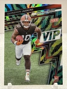 2025 Panini National VIP Gold Pack Baja Tiger Stripe #RC14 Quinshon Judkins RC - Picture 1 of 2
