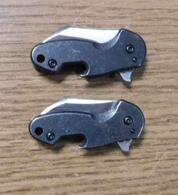 Two Smith & Wesson Drive Mini Small Keychain Bottle Opener Folding Pocket Exc. - Image 1 of 4