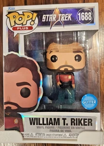 Funko Pop Star Trek: William T Riker Figur 1688 mit Wandhalterung - Bild 1 von 6