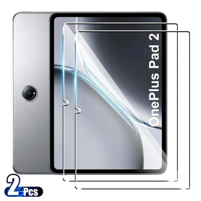 2 PIEZAS OnePlus Pad 2 Pad2 12.1" 1+Pad2 Vidrio Templado Película Cubierta Protector Pantalla Foto 1 de 4