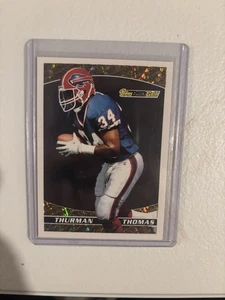 1993 Topps - Prizes Black Gold Thurman Thomas #40 - Bild 1 von 2