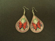  NEW PAIRS OF THREAD EARRINGS WITH BUTTERFLY IMAGE