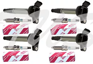 Set of 4 Ignition Coil and 4 Spark Plug 2016 Scion iM L4 1.8L UF619 UF596 5C1771 - Foto 1 di 8