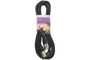 6M ALTA CALIDAD FLEXIBLE 3 PINES XLR ENCHUFE A 3 PINES XLR ENCHUFE DMX CABLE DE ILUMINACIÓN - Imagen 1 de 2