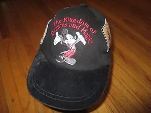 SOMBRERO DISNEYLAND TOKIO de colección años 90 gorra de béisbol parches de aniversario Walt Disney Japón - Imagen 1 de 7