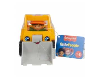 Figura excavadora cargadora Fisher-Price Little People Little People nueva construcción B1 - Imagen 1 de 3