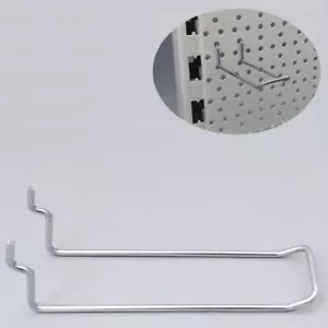 HD102= 10 Schlaufenhaken L 10cm Doppelhaken für Tegometall Lochwandhaken Tego - Bild 1 von 1