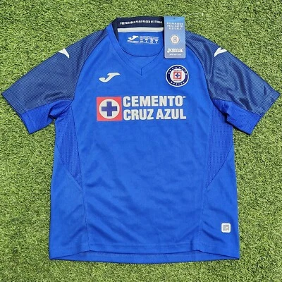 Joma Cruz Azul Home 19-20 Youth (Kids) Soccer Jersey Blue-White - Image 1 of 4
