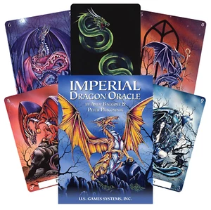 Imperial Dragon Oracolo Deck Carte Esoteriche Telling Us Games Systems Nuovo - Picture 1 of 7
