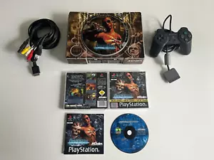PlayStation 1 / PS1 + Controller + Kabel + Shadow Man Spiel & Skin Design - Bild 1 von 6